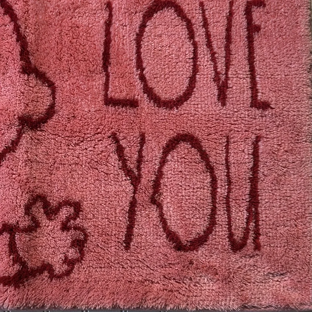 Peanuts: Valentines theme bathroom rug by Rae Dunn